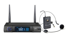 microfone s/fio karsect ks248sh single headset