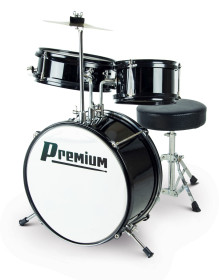 bateria premium dx10j preta junior