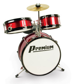 bateria premium dx10j vermelha junior