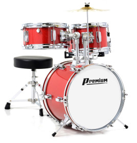 bateria premium dx35j rd vermelha junior
