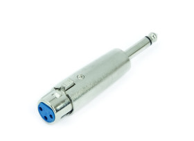 adaptador xlr femea x p10 mono sap003 2 unid