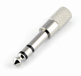 adaptador p2 stereo x p10 stereo sap017 metal 2 unid