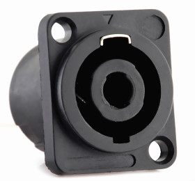 conector speakon ssp011 painel quadrado 25 unid