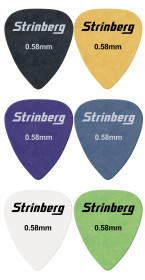 palheta strinberg nst 0.58 thin nylon fosca 50 unid