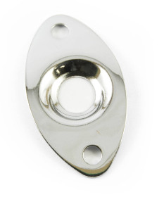 placa p/ jack oval strinberg p/guit jp2cr 5 unid