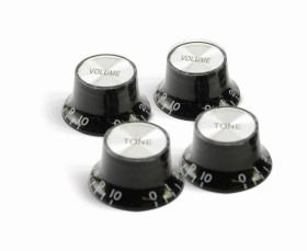 knob guitarra sg kbsg bk preto (4 unid)