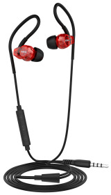 fone de ouvido vokal e20 vermelho in ear