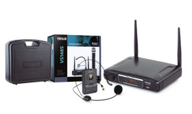 microfone s/fio vokal vs148sh single headset