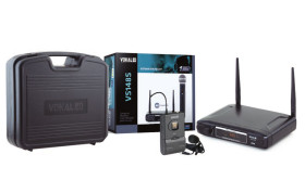 microfone s/fio vokal vs148sl single lapela