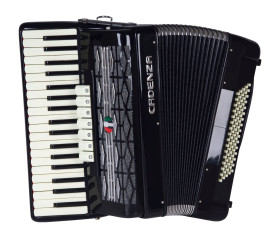 acordeon cadenza cd80/37 bk (preto)