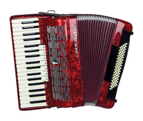 acordeon cadenza cd80/37 rd (vermelho)