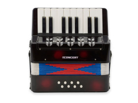 acordeon concert ca8 bk (preto)