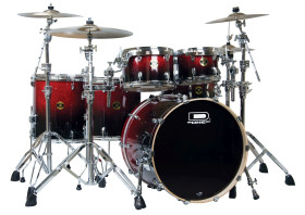 bateria d one prime pr20rbs red burst sparkle