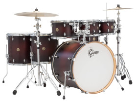 bateria gretsch cm1e826p sdcb + grg3pack