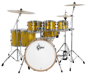 bateria gretsch cm2e627 ls + grg2pack