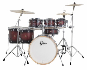 bateria gretsch cm2e627 sdcb + grg2pack