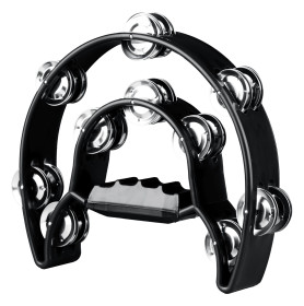 pandeiro premium meia lua tb10 preto