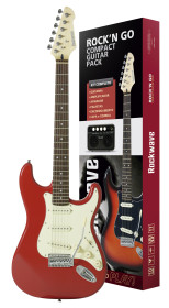kit guitarra rockwave rgk50 rd