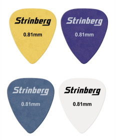 palheta strinberg nsm 0.81 medium nylon fosca 50 unid