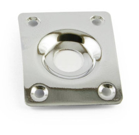 placa p/ jack quadrado strinberg p/guit jp3cr 5 unid