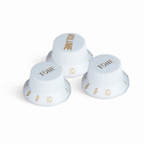 knob guitarra strato kbst (1v/2t) branco