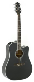 violao takamine gd34ce blk & tp3g c/bag