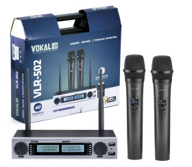 microfone s/fio vokal vlr502